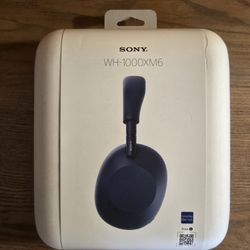 Sony - WH-1000XM6- Best Wireless Noise Canceling Headphones - Midnight Blue