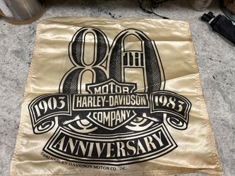Harley-Davidson 80th Anniversary Banner
