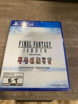 PS4 final fantasy collection sealed $30