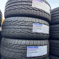 New Toyo 255/45R20 Extensa HP II Tires