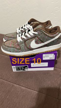 Sb Dunk Low Brown Paisley 