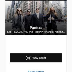 Pantera Tickets