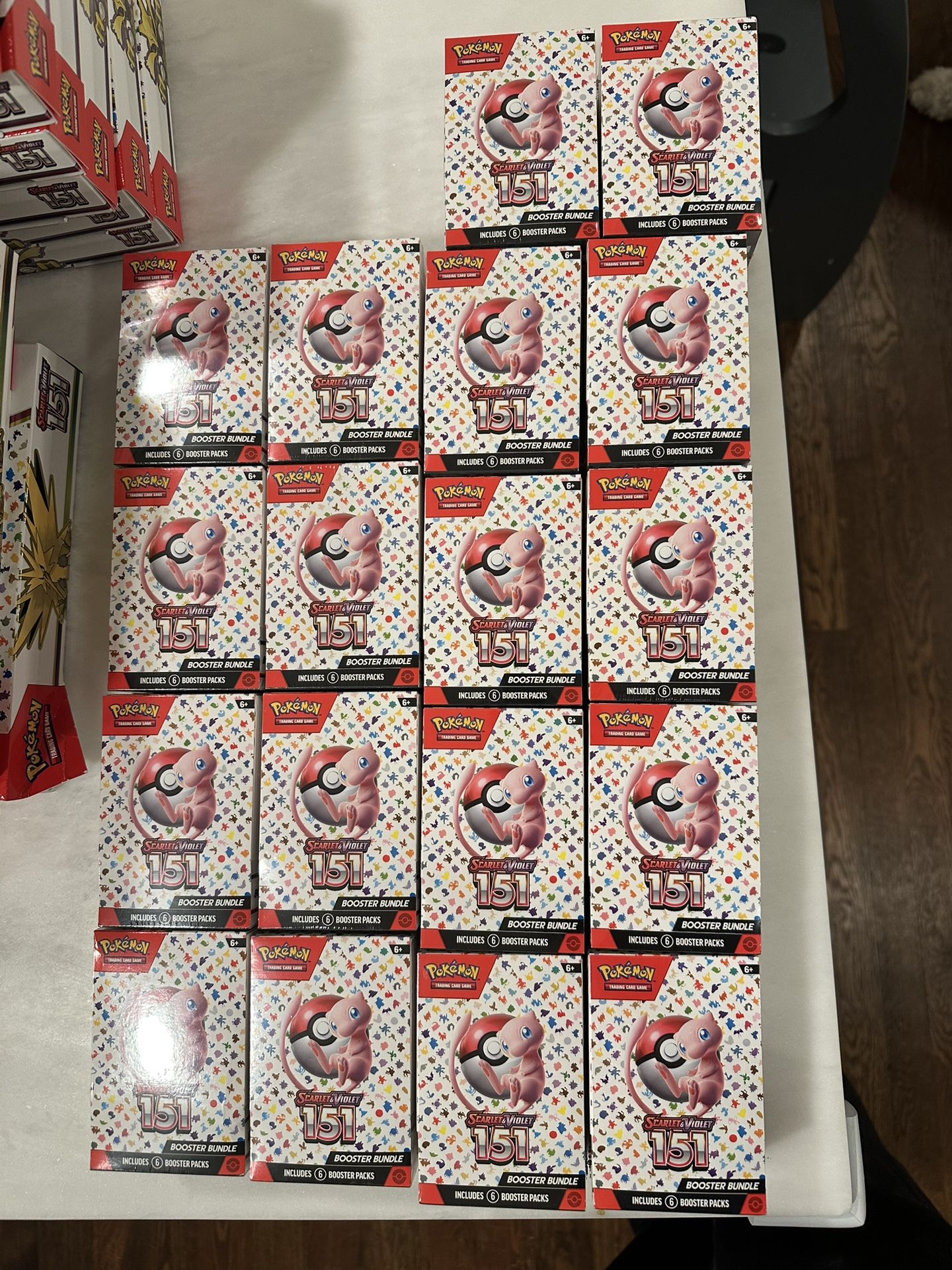 Pokemon TCG Scarlet & Violet 151 Booster Bundle Sealed Lot Of 18
