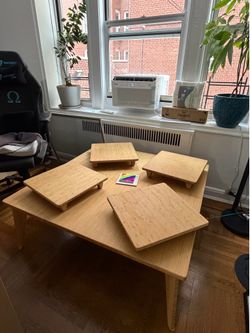 Bamboo Japanese Style Dinning Table
