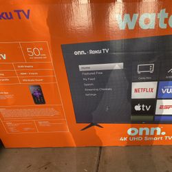ONN 50” 4K UHD Smart TV