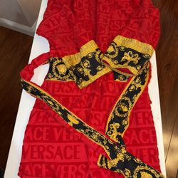Versace Robe “Red” Size Large 