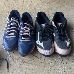  NB end  Mizume Baseball shoes size 8 and 9