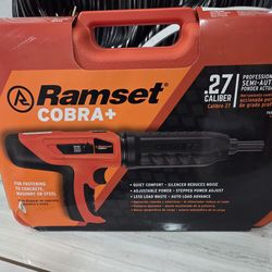 Rampset Cobra Plus professional grade semi automatic powder actuated tool