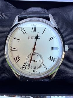 Seiko SRK047P1, caliber 6G28 quartz. Made in Japan. LIKE NEW. Beautiful piece