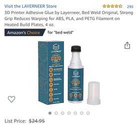 Adhesive glue for printer