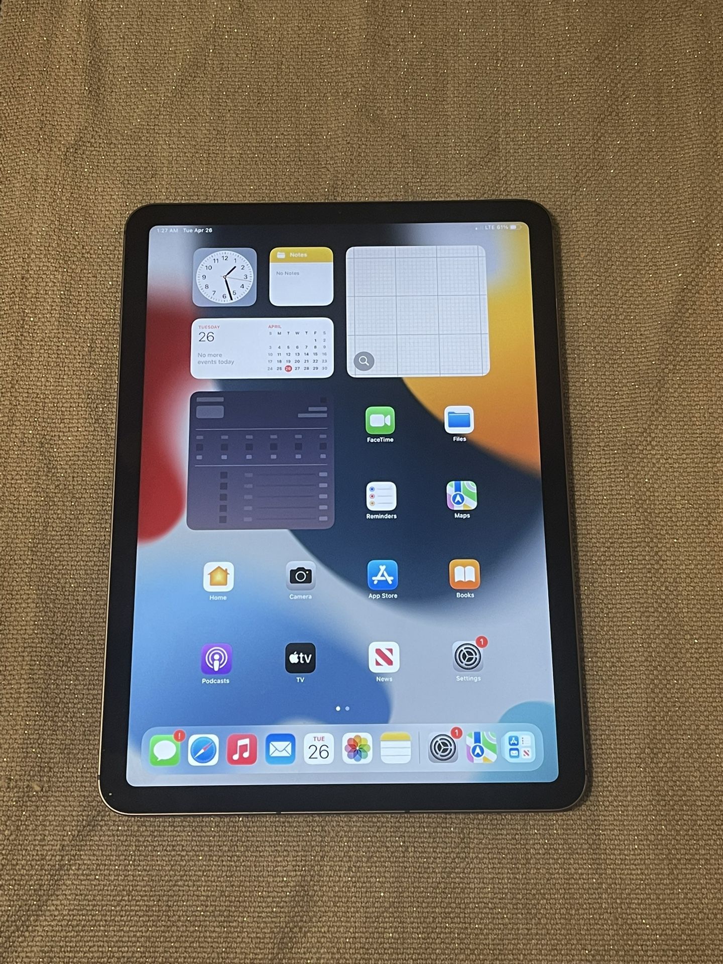 iPad Air 4th-Wifi + Cellular Unlocked