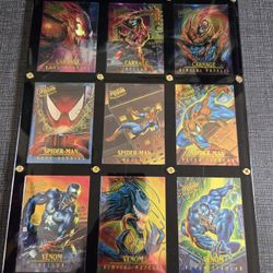 95 Fleer ULTRA Spiderman Masterpiece Set