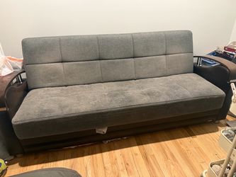 Futon reclining couch — Turkish made - with storage