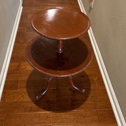 Round Pie Crust Table