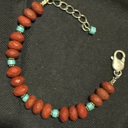 Sterling Silver 925 Beaded Bracelet