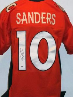 Valentine's Day GIFT! Emanuel Sanders SIGNED Broncos Jersey w/COA! Plus More!!!