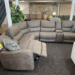 6pc Power Sectional 