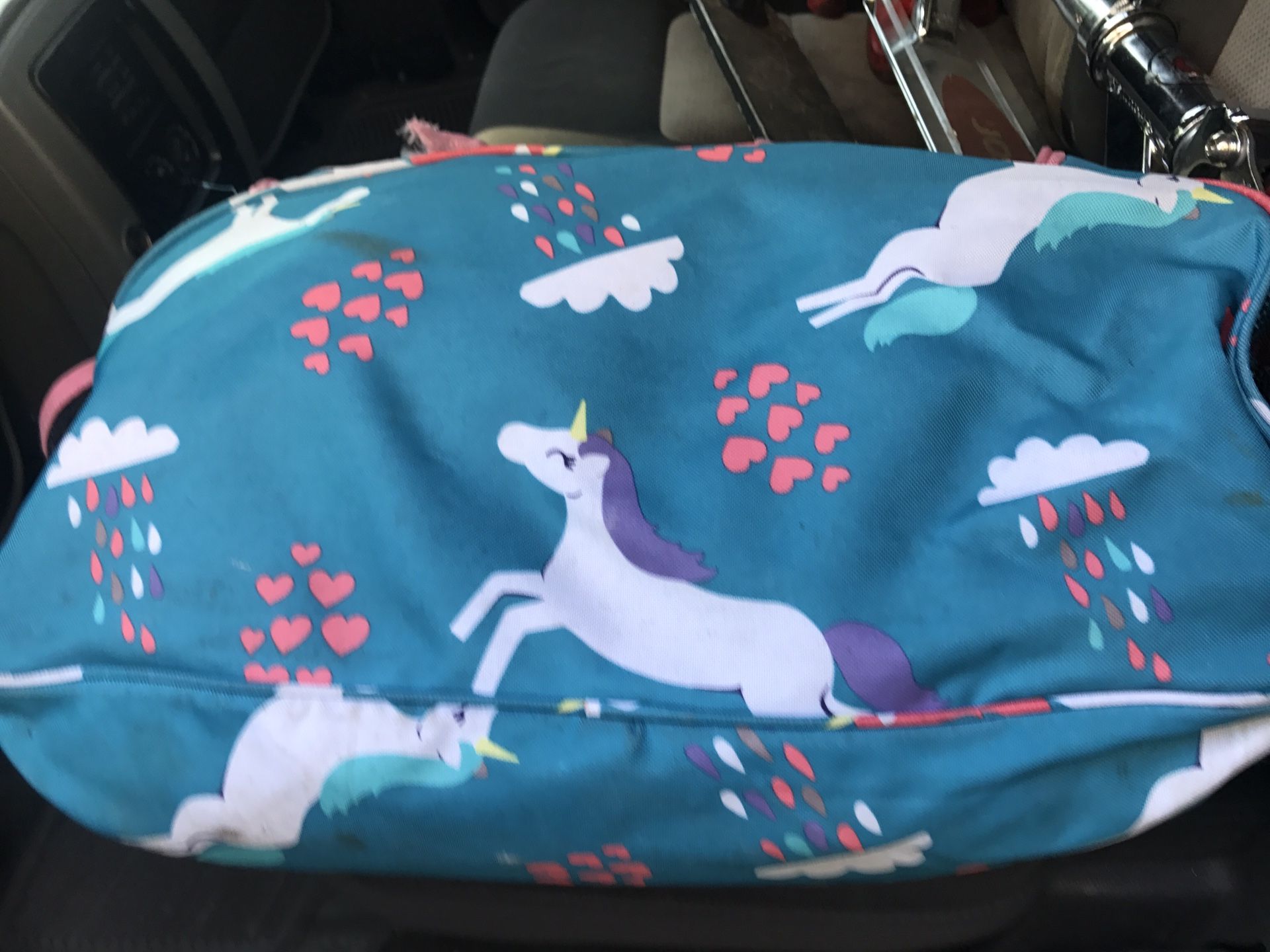 Unicorn tent come carry bag sleeping bag and tent