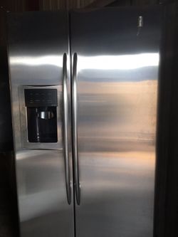Ge profile stainless steel refrigerator