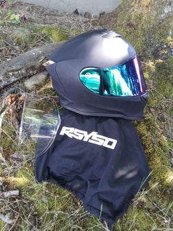 RSYSO Full Face Motorcycle Helmet
