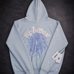 Blue Sp5der Hoodie