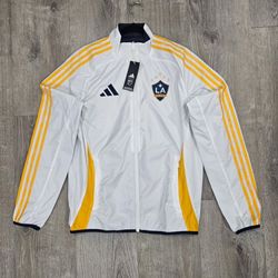 LA GALAXY ANTHEM REVERSIBLE FULL-ZIP JACKET
