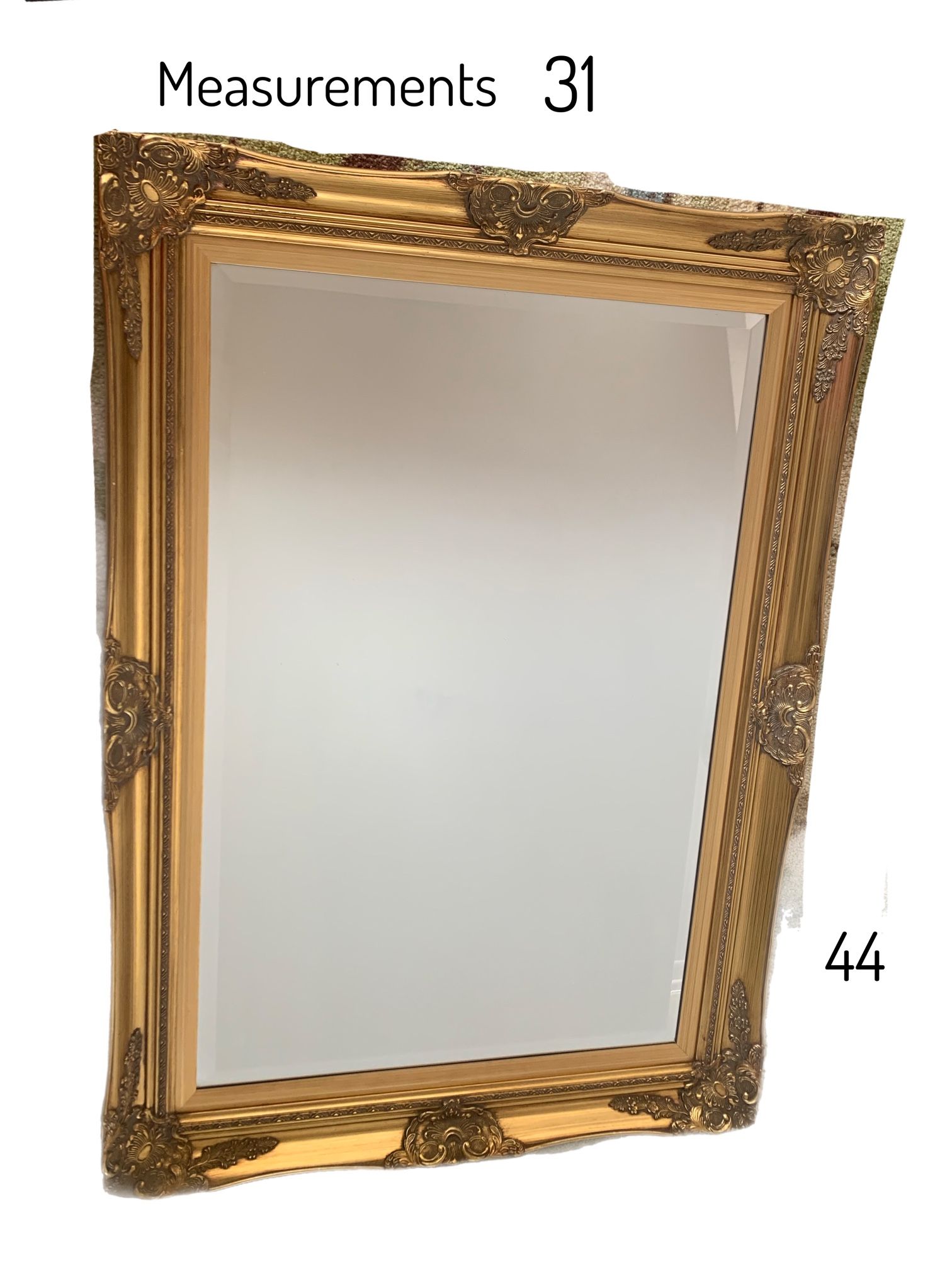 Gold Vintage Wall Mirror