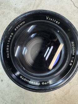 Vintage Vivitar 200mm 3.5