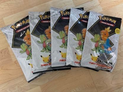 Pokémon Booster / First Hoenn Packs / Set Of 5 /NEW