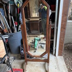 Antique Mirror Free Standing 