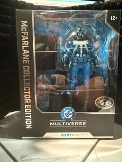 McFarlane Batman w/Moebius Chair (Platinum Ed.)