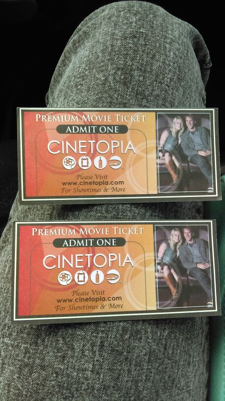 Cinetopia premium movie tickets