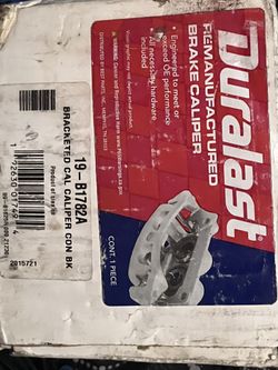 New Brake Calipers