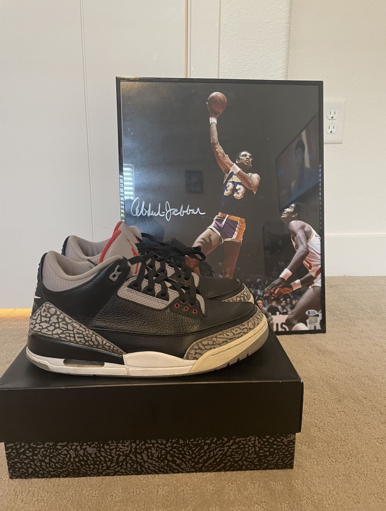 Jordan 3 Black Cement for Sale in Las Vegas, NV OfferUp