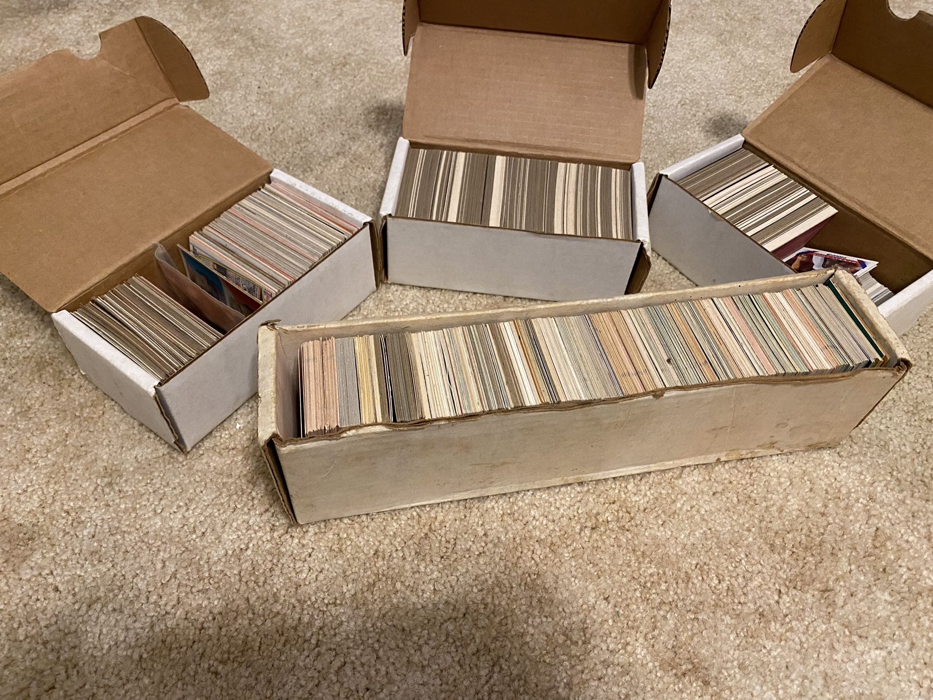 Baseball Cards , Big Lot ,  4 Boxes (never touched)