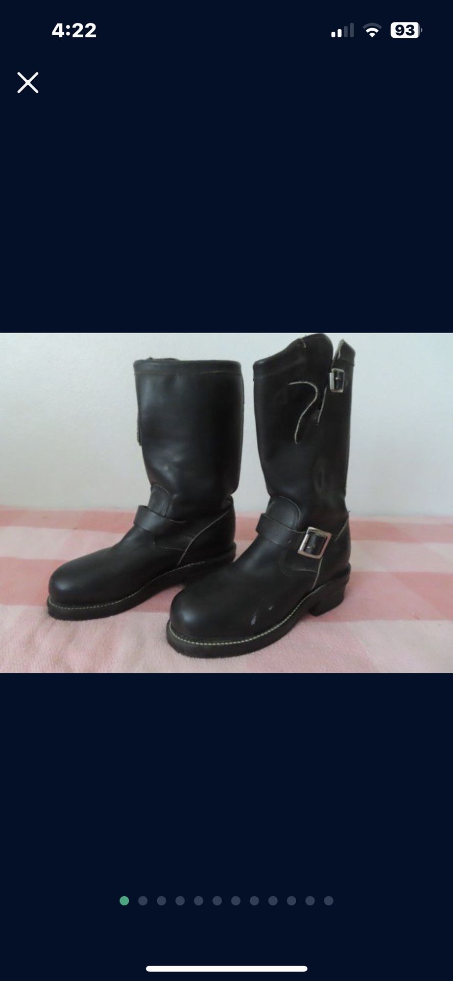 Motorcycle Engineer Boots