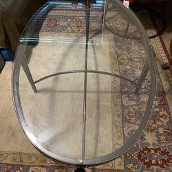 Glass Coffee Table  2 End Tables