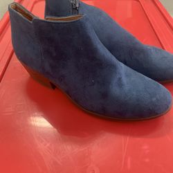 Blue Like New Heel Boots