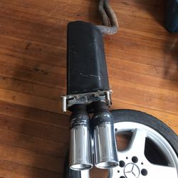 Mercedes Benz W140 Original Lorinser Exhaust System 