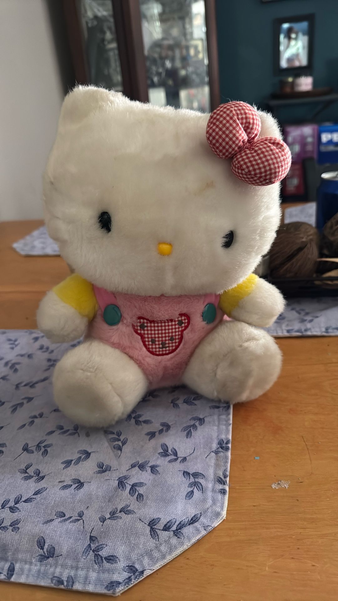 Hello Kitty & Teddy Bear Vintage Sanrio Plush