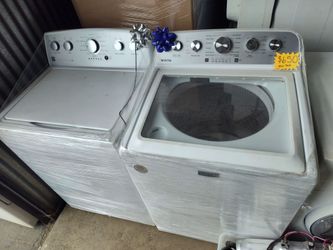 Maytag washer topload 5.3 cu.ft stainless steel basket with impeller