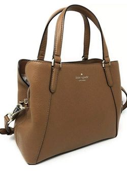 Kate Spade New York Medium Triple Compartment Leather Satchel