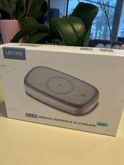 Wireless Charger Charging Station & UV Sterilizer NEW