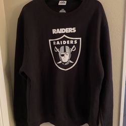 R A I D E R S Sweatshirt Oakland Los Angeles USA Made LARGE