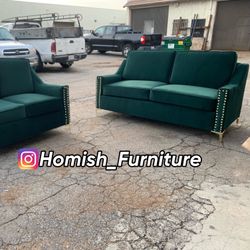 $1199 Brand New Sofa And Loveseat Set (read description)