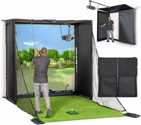 Fold Up Golf Simulator Enclosure