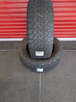 35x12.50R20 BFGoodrich Baja champion t/a ko2 A/T ā Pair of 2 10/32 Tread ā Fits Ford F-250, Ram 2500