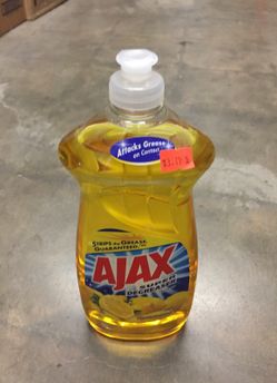 Ajax dish liquid 28oz lemon