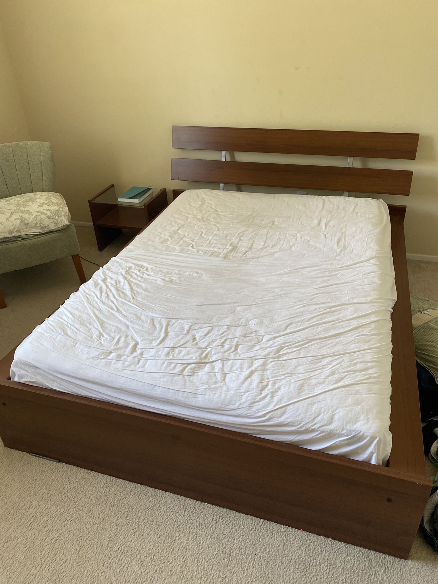 Bedroom Set (mattress NOT Included, TV NOT Included)