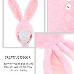 Bunny Hat Plush Rabbit Ears
